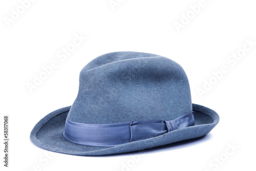 gray hat isolated