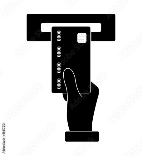 Inserting credit card icon