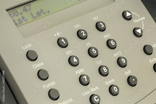franking machine