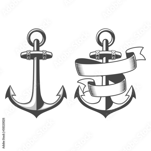 Designed nautical anchors