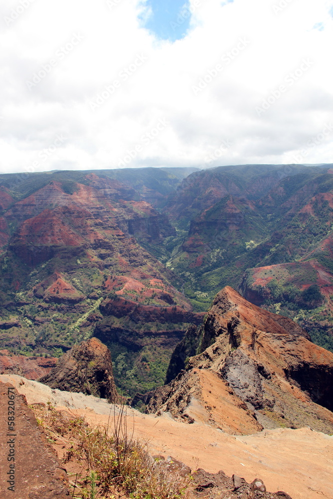 Waimea Canyon auf Kauai (Hawaii) / Der Grand Canyon des Pazifiks Waimea Canyon auf Kauai (Hawaii) / Der Grand Canyon des Pazifiks