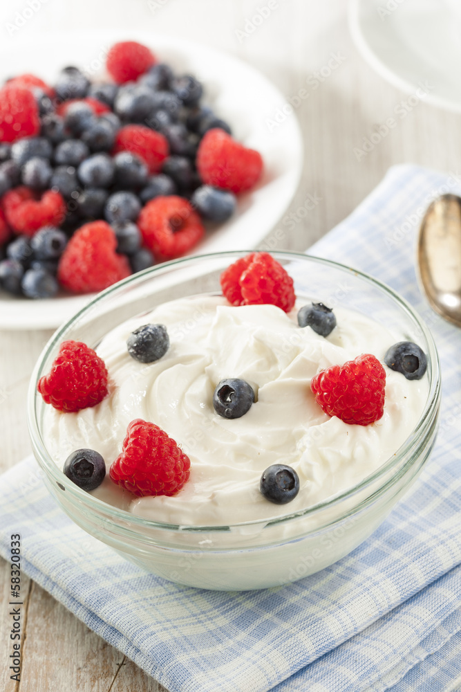 Fresh Organic Healthy Yogurt Fresh Organic Healthy Yogurt