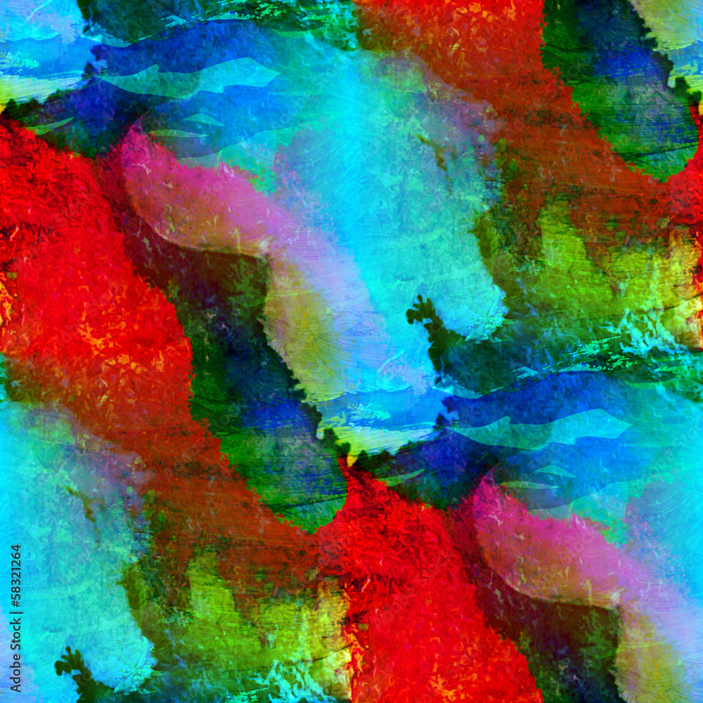 watercolors seamless painting green blue red background watercolors seamless painting green blue red background