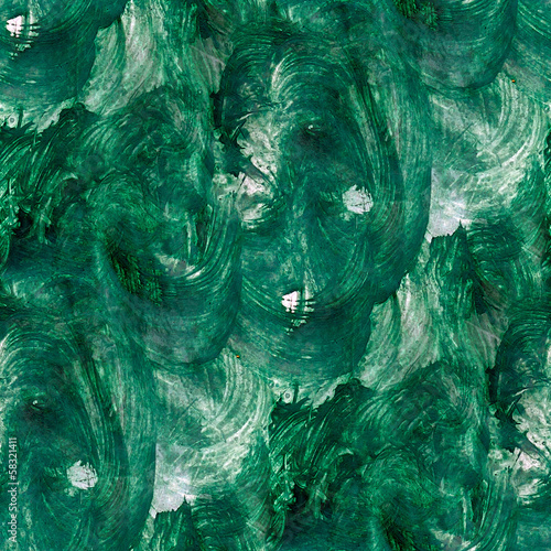 seamless texture of green watercolors background