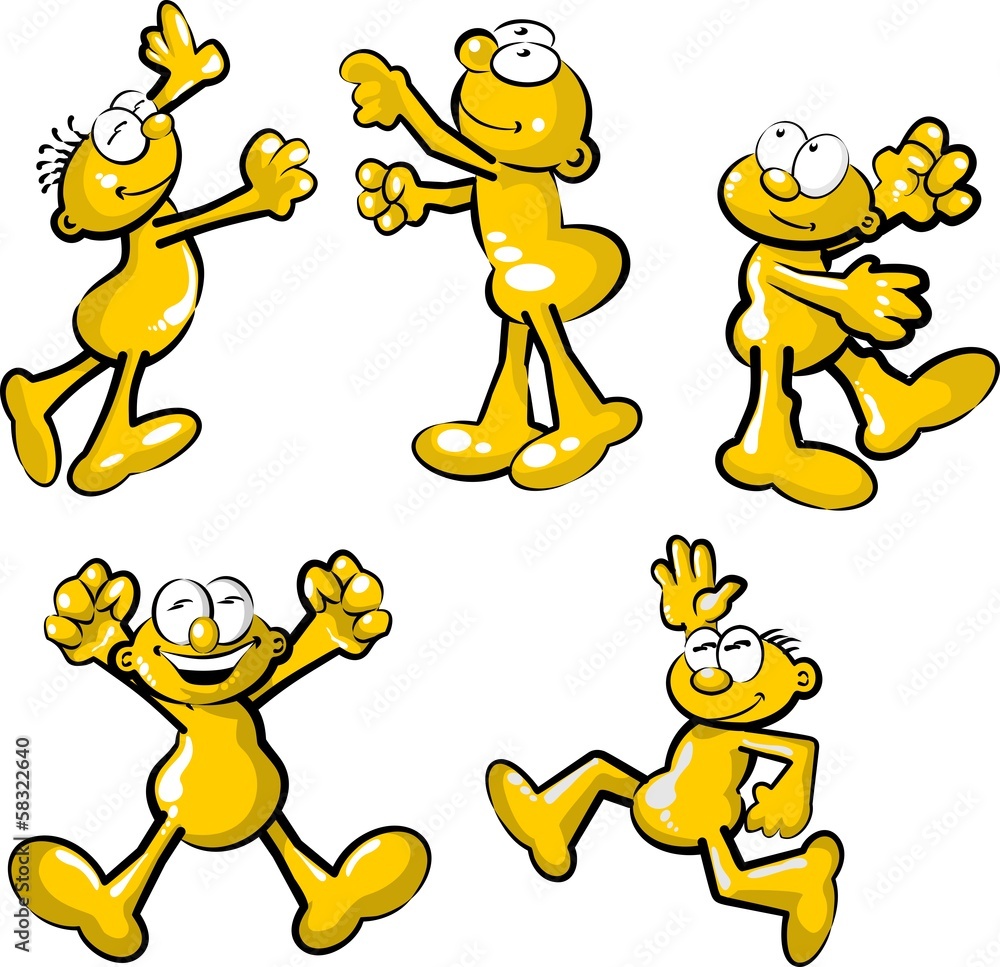 Obraz premium Cartoon collection - Set 1