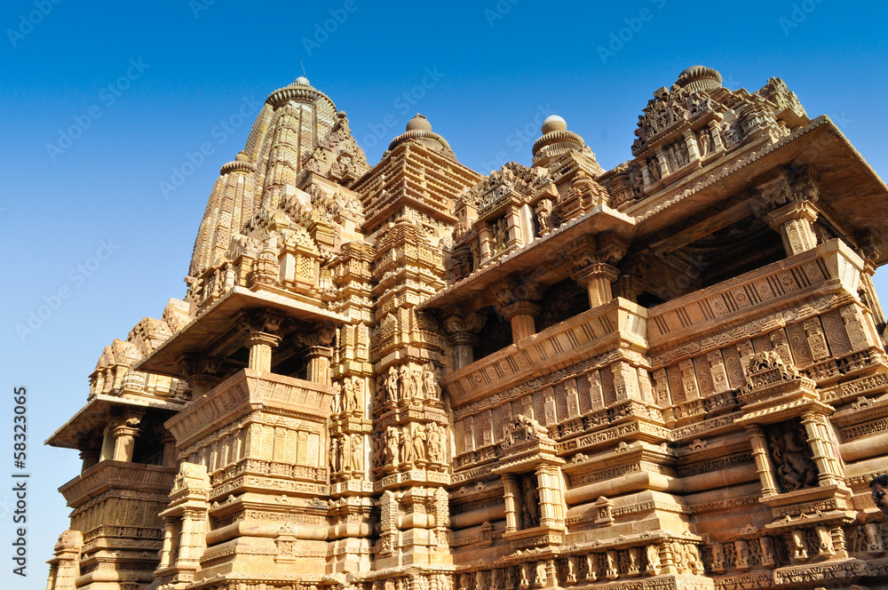 Vishvanatha Temple, Khajuraho, India - UNESCO heritage site.