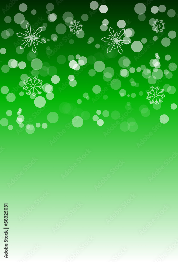 Christmas snowflakes background