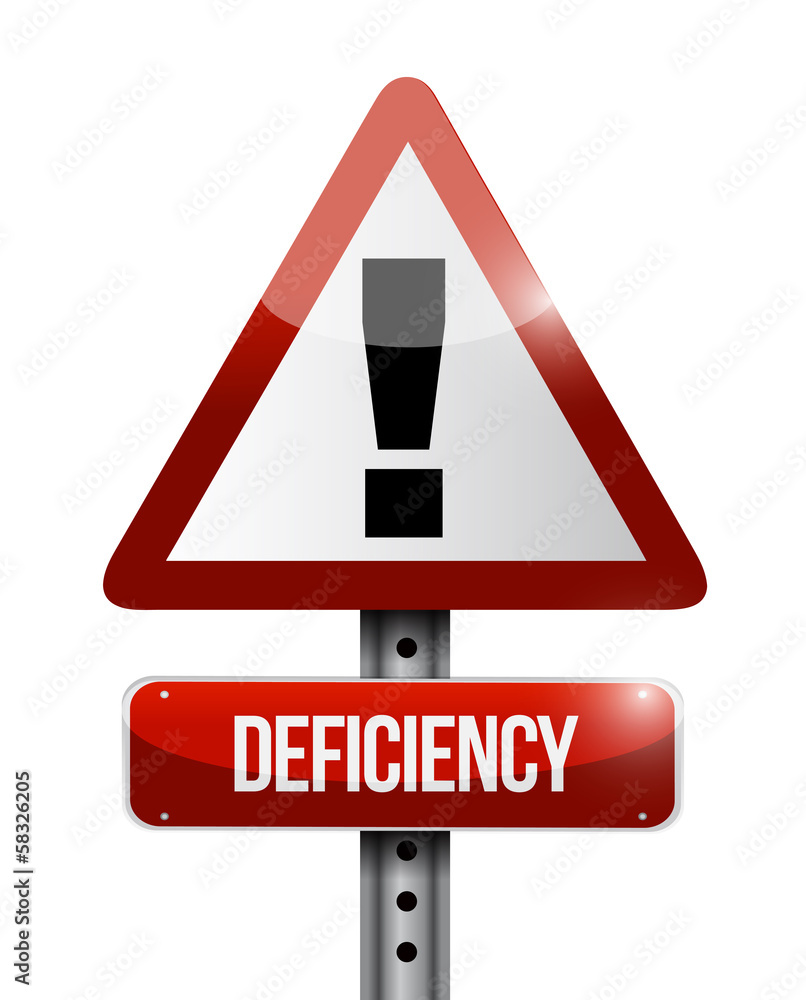deficiency warning road sign illustration design deficiency warning road sign illustration design