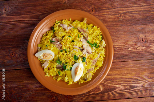 Scottish dish - Kedgeree