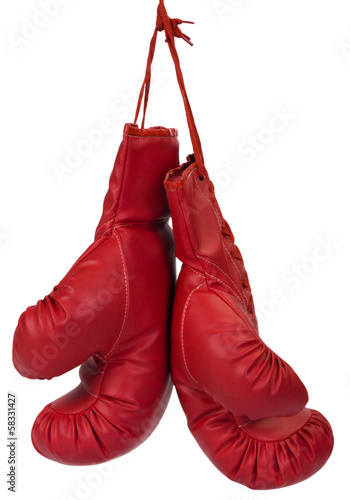 Close-up of a pair of boxing gloves © imagedb.com
