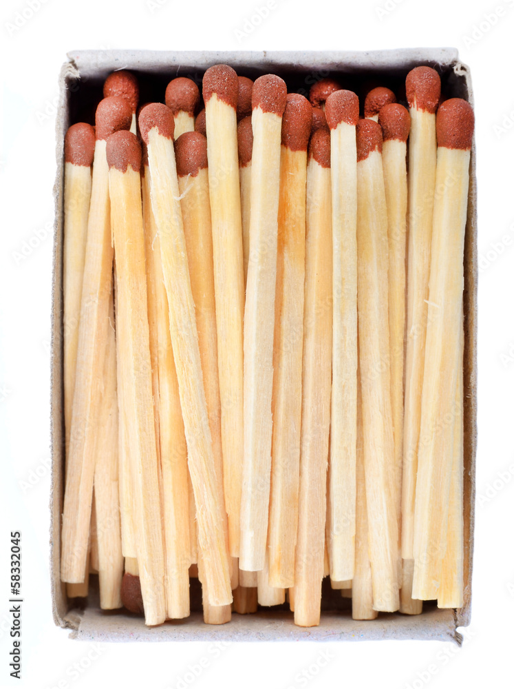 Matches in a box Matches in a box