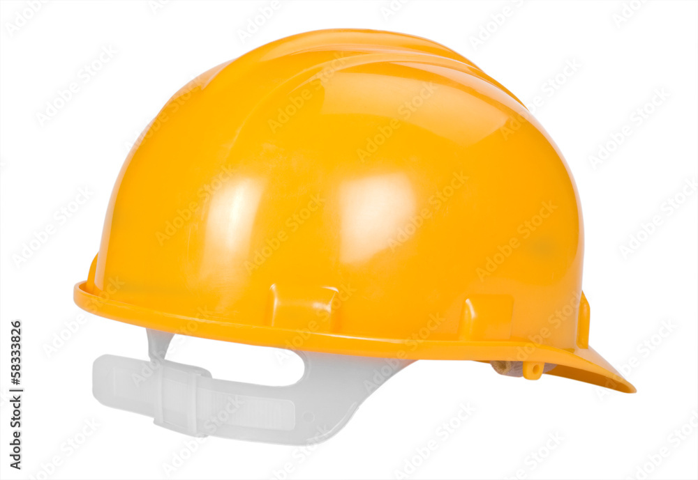 Close-up of a hardhat Close-up of a hardhat