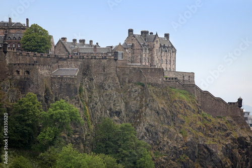 Edinburgh Castle   Scotland  UK