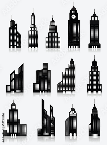 Skyscrapper icons