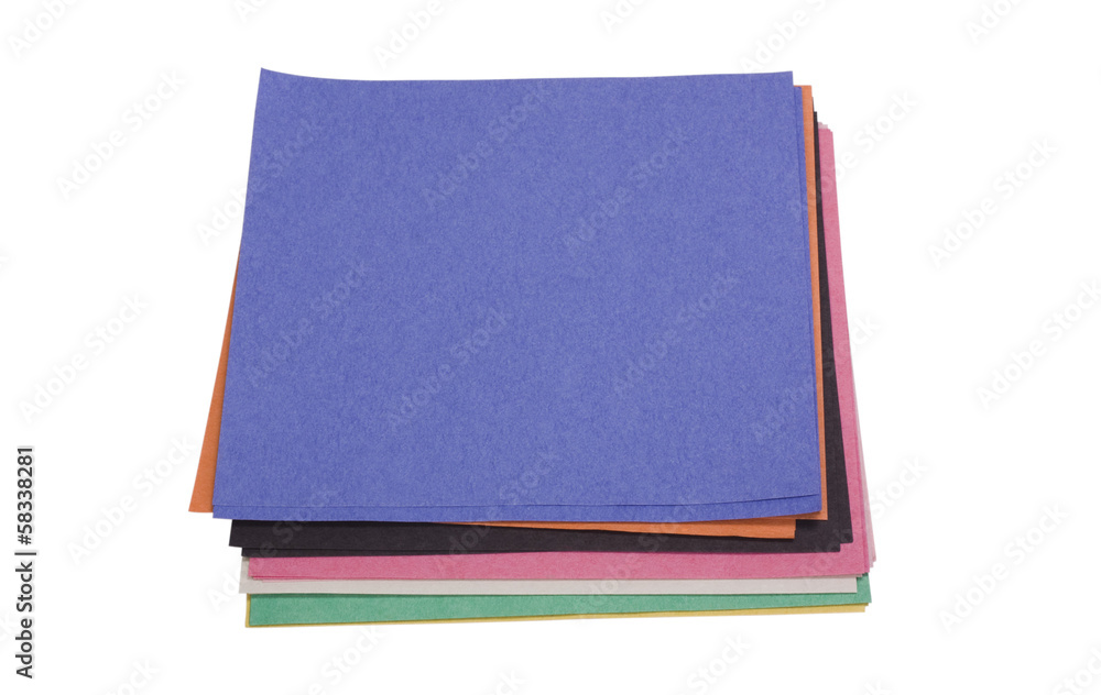 Fototapeta premium Stack of adhesive notes