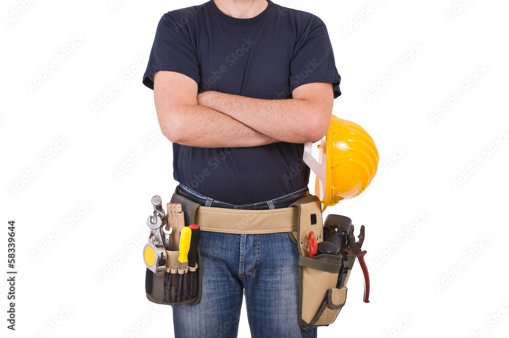 Blue collar worker. Blue collar worker.
