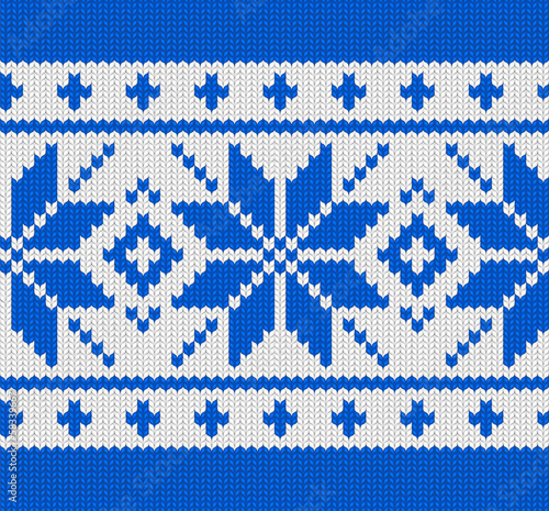 scandynavian knitted pattern