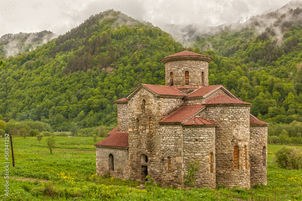 Central Church of Zelenchuksky Churches around the ruins of Nizh