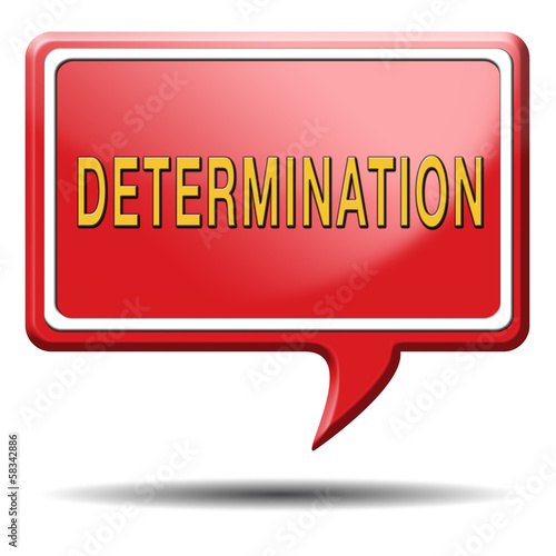 determination