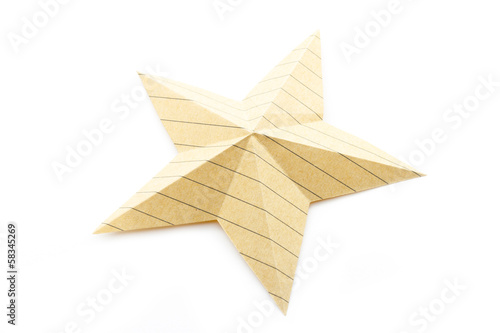 origami star