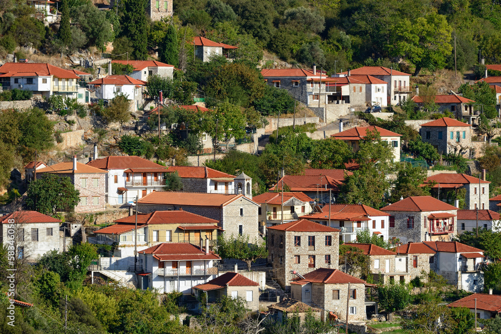 Messinia village