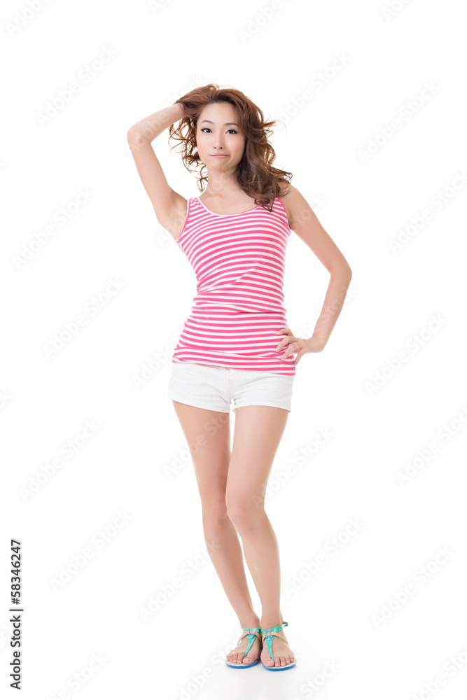 Fototapeta premium Asian young woman