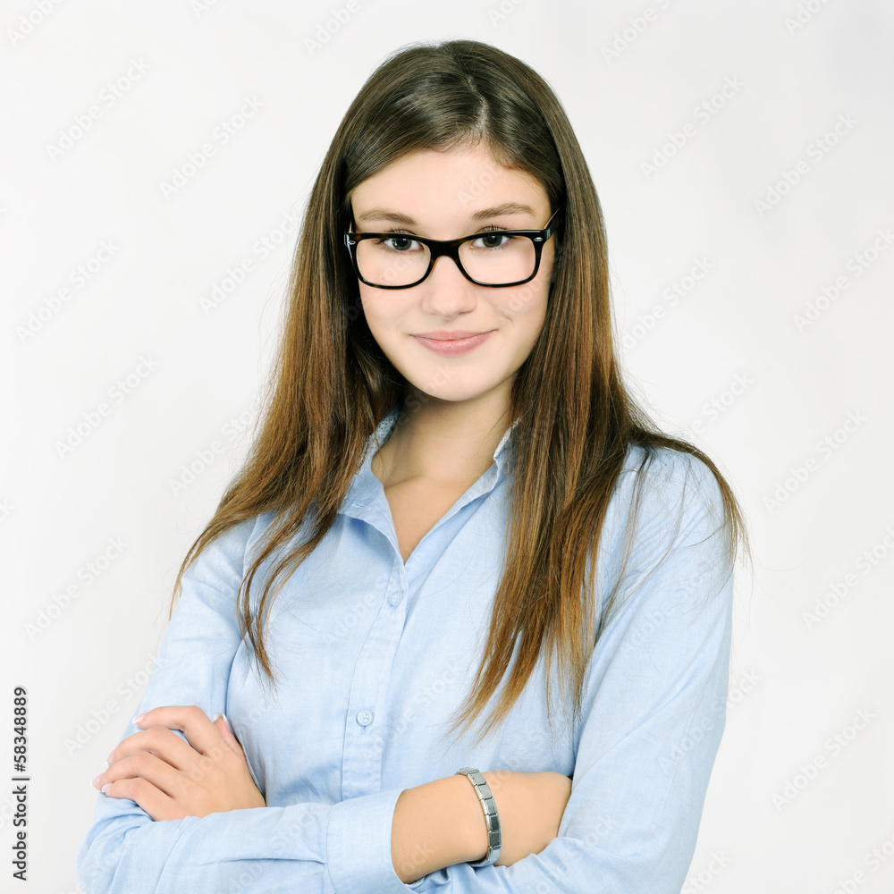 pretty girl with glasses pretty girl with glasses