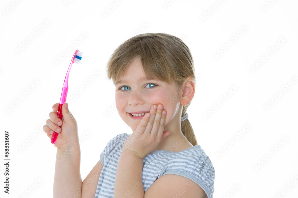 it’s nice to clean my teeth