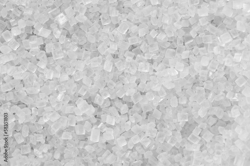 Close-up of crystal sugar