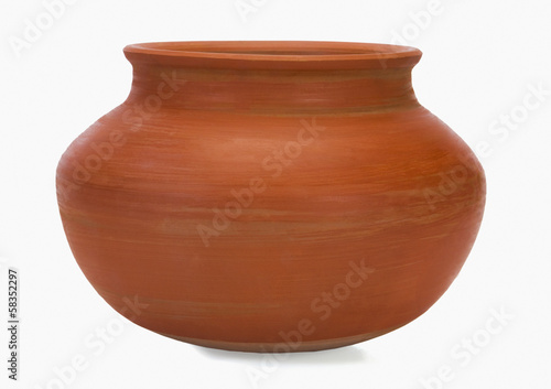 Close-up of a terracotta pot
