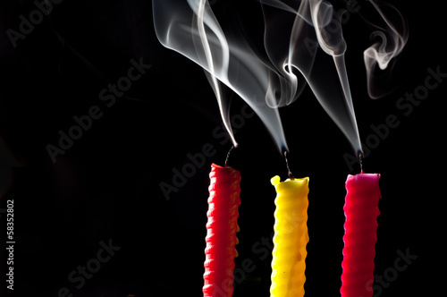 candle smoke