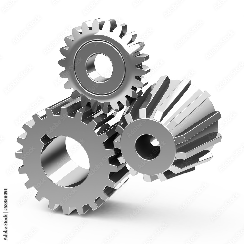 Das ZahnradKonzept StockIllustration Adobe Stock