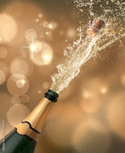 Photography Champagner-Splash 1
