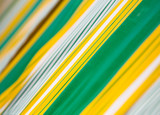 multi-colored striped fabric as a background