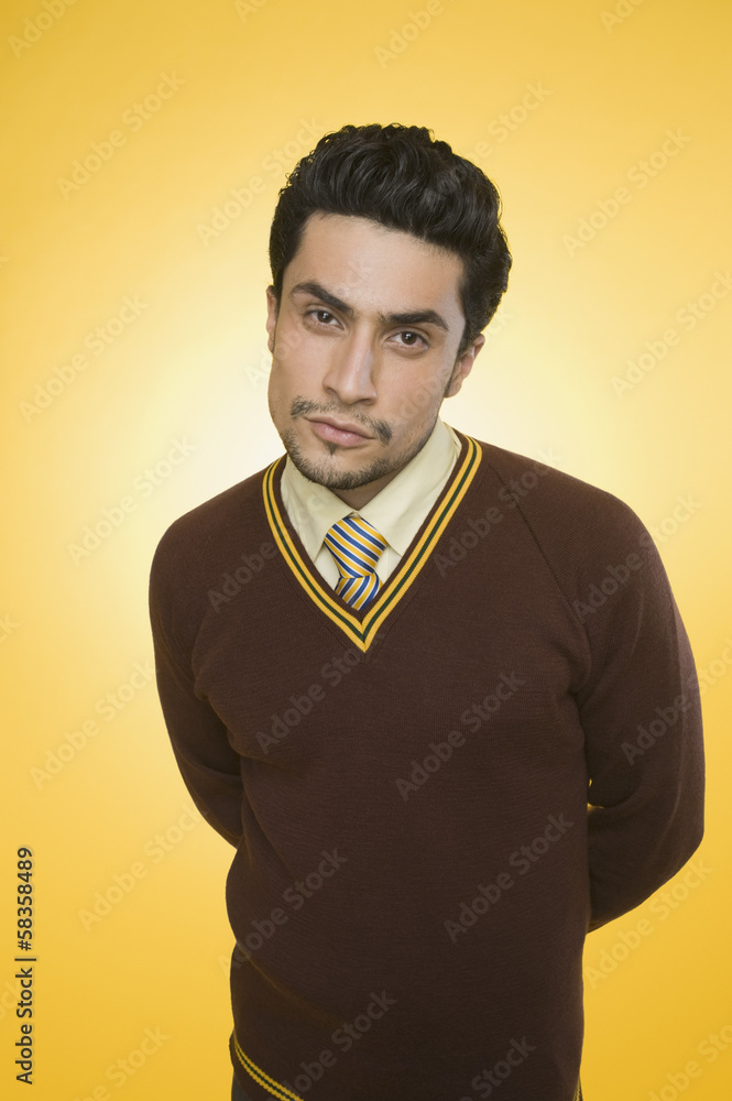 Portrait of a businessman thinking Portrait of a businessman thinking