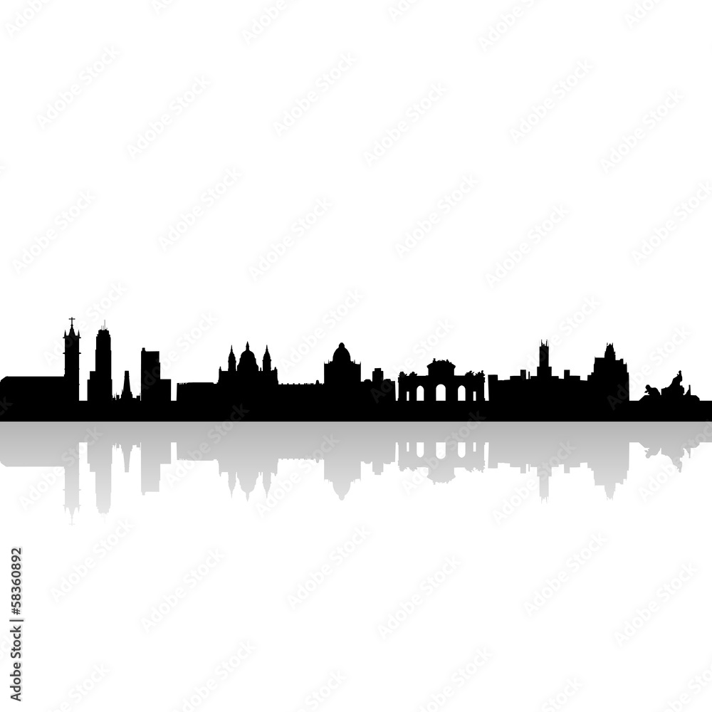 Buildings silhouettes