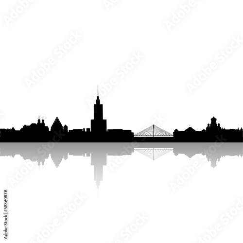 Buildings silhouettes