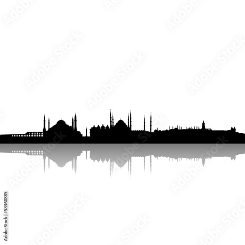 Buildings silhouettes