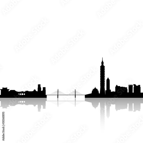 Buildings silhouettes