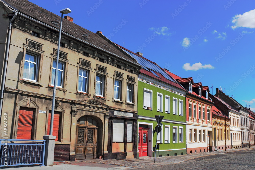 Obraz premium Altbauzeile