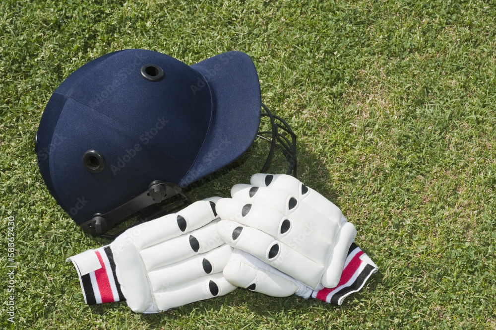 Cricket gloves and helmet new arrivals