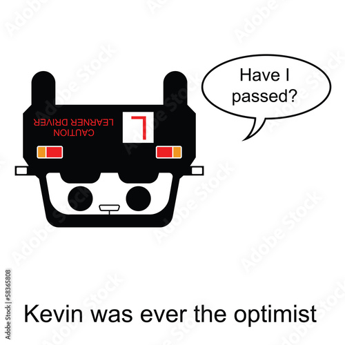 Kevin was ever the optimist