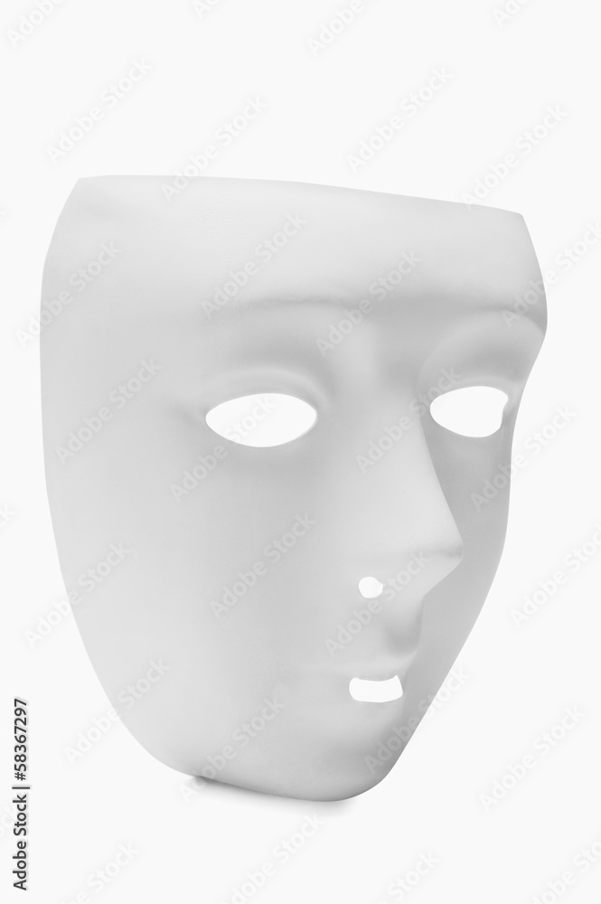 Close-up of a face mask