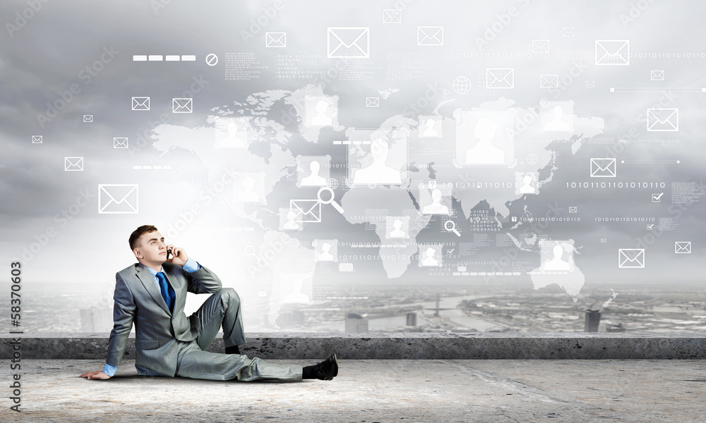 Fototapeta premium Communication concept