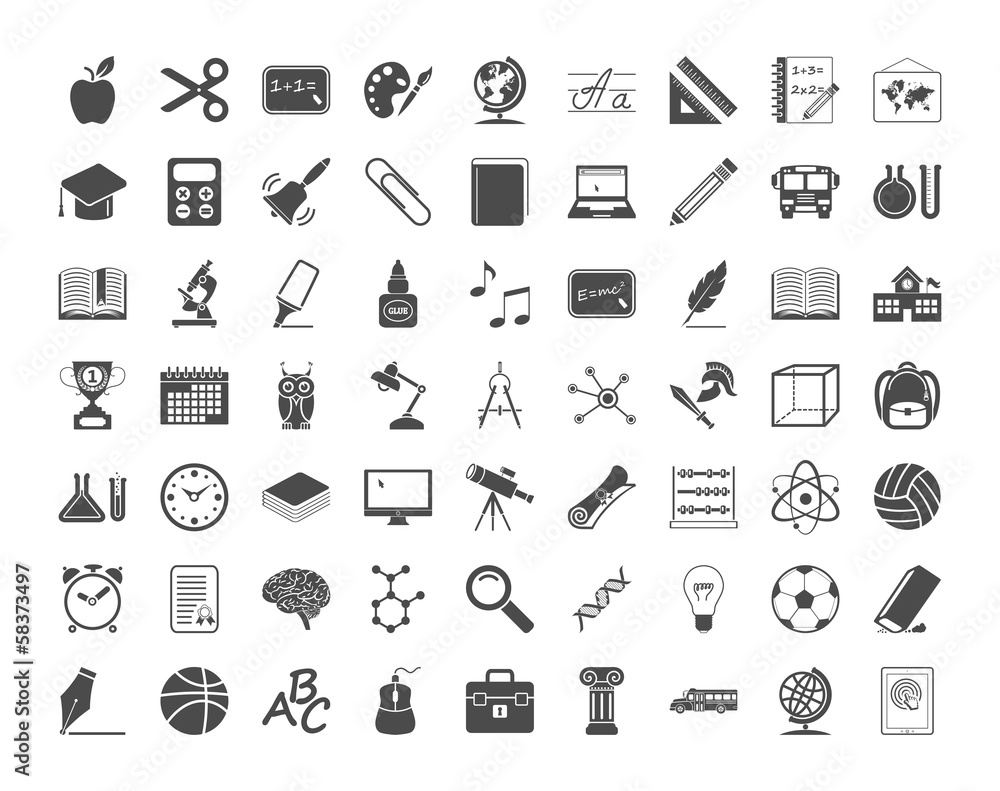 Education icons Education icons