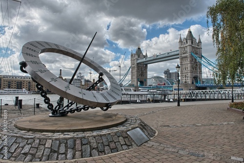 Magnificent view of Tower Bridge in London