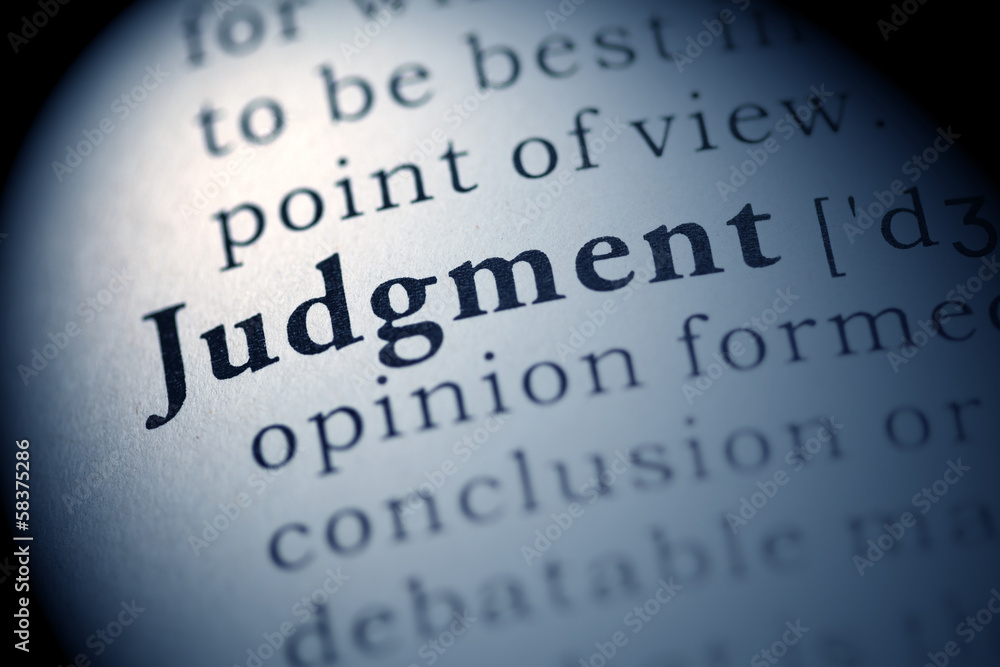 Judgment