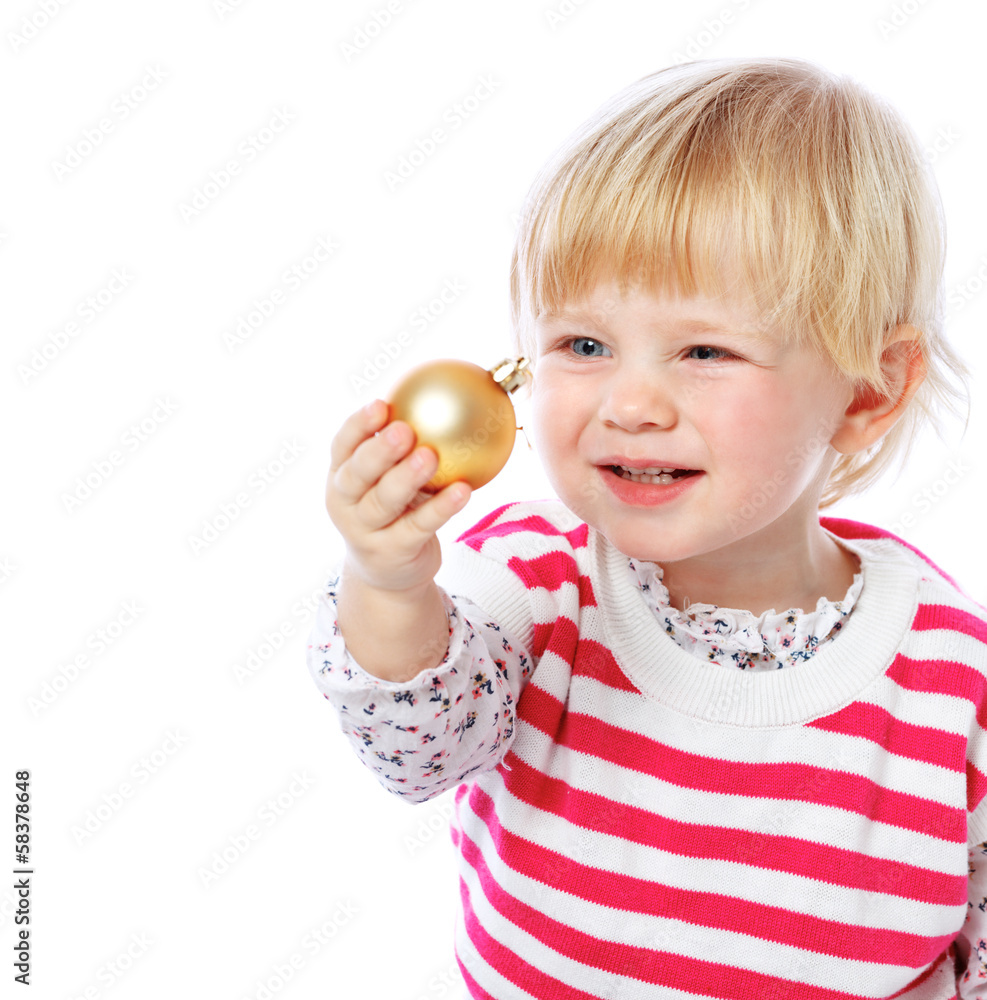 portrait of a little girl holding a Christmas ball, celebration, portrait of a little girl holding a Christmas ball, celebration,