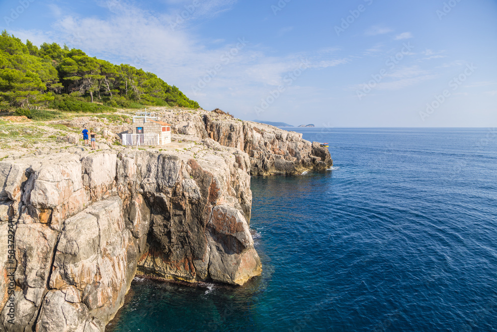 Fototapeta premium Croatia. Lokrum island