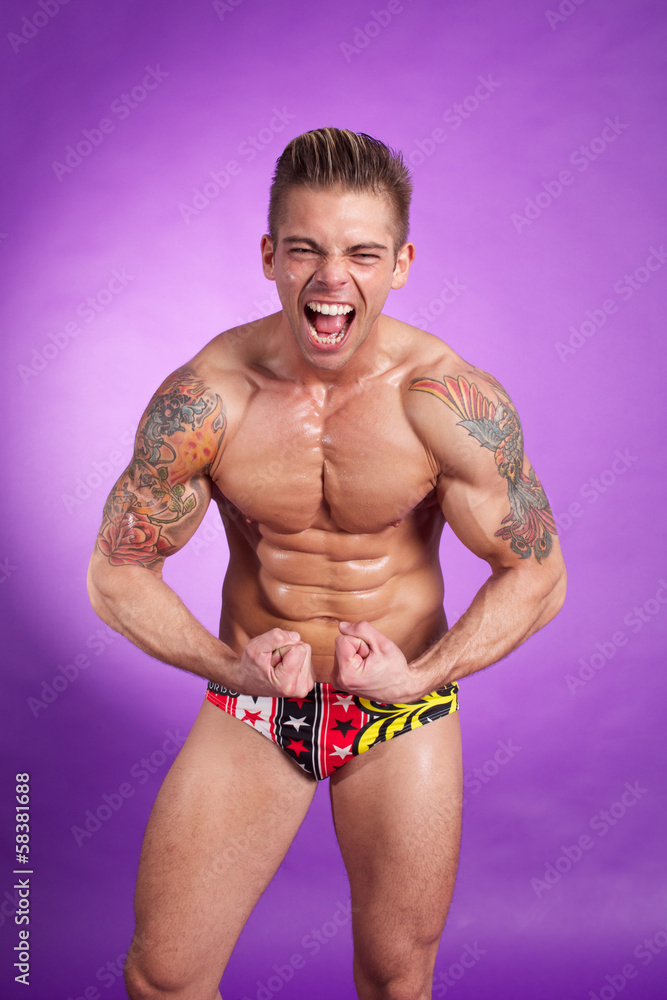 Fototapeta premium body building